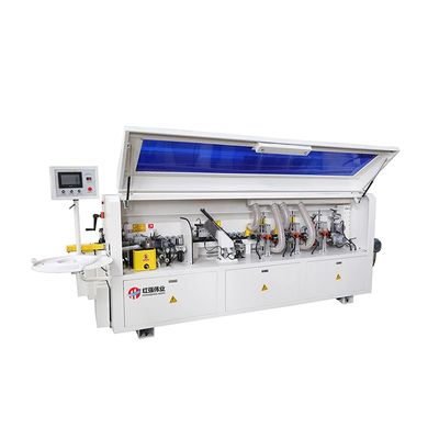 Buy 0.4-3mm Automatic Glue Pot Wood Edge Banding Machine With 2kg Pot Capacity online manufacture