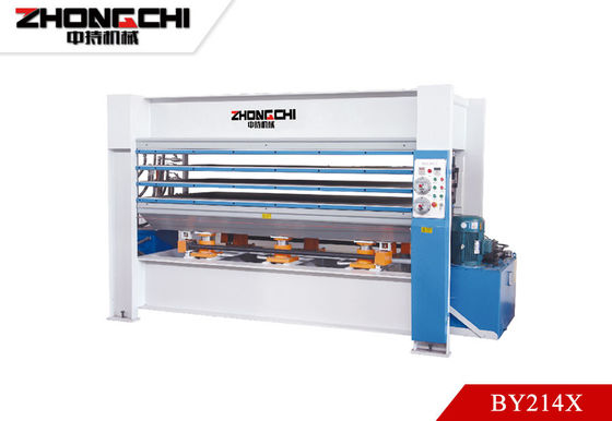 BY214X8 Plywood Press Machine Automatic Control Hot Press Machine For Plywood 120T